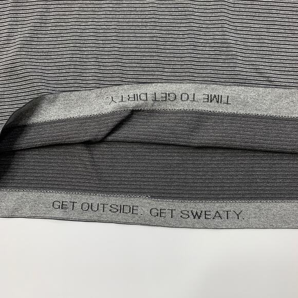 Lululemon Shirt Mens S Small Charcoal Grey Metal Vent Tech Stretch Polo Golf - Picture 3 of 10